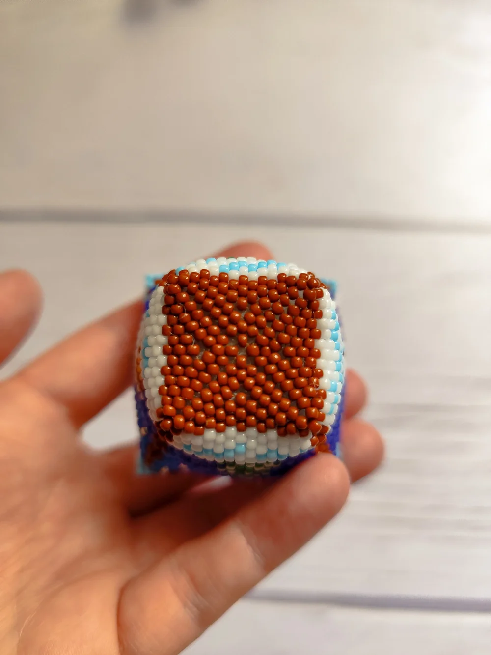Handmade hand stitched